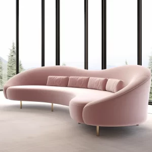 Tigerwood 2 Seater Sofa