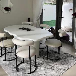The Victoria Curvy Dining Table